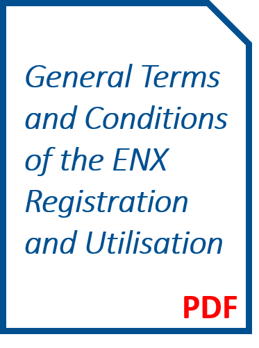 General Terms and Conditions of the ENX Registration and Utilisation